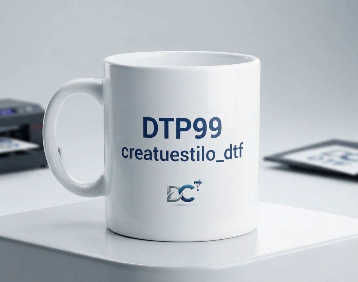 Set de 10 Tazas de Cerámica Blanca "Minimal" 7 oz