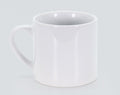 Set de 10 Tazas de Cerámica Blanca "Minimal" 7 oz