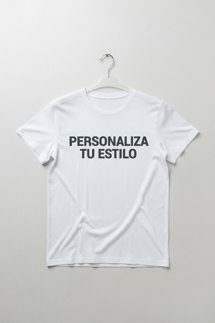 Polera Personalizada con Estampado DTF ( GENERA TU ESTILO)