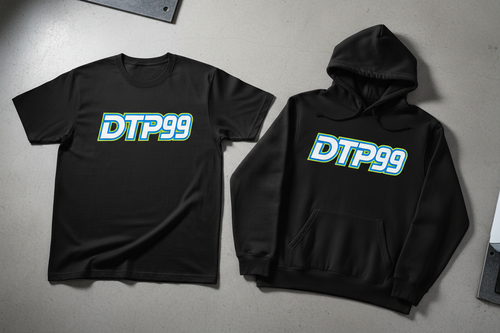 Polera corporativa con logo de empresa impresión DTF - DTP99