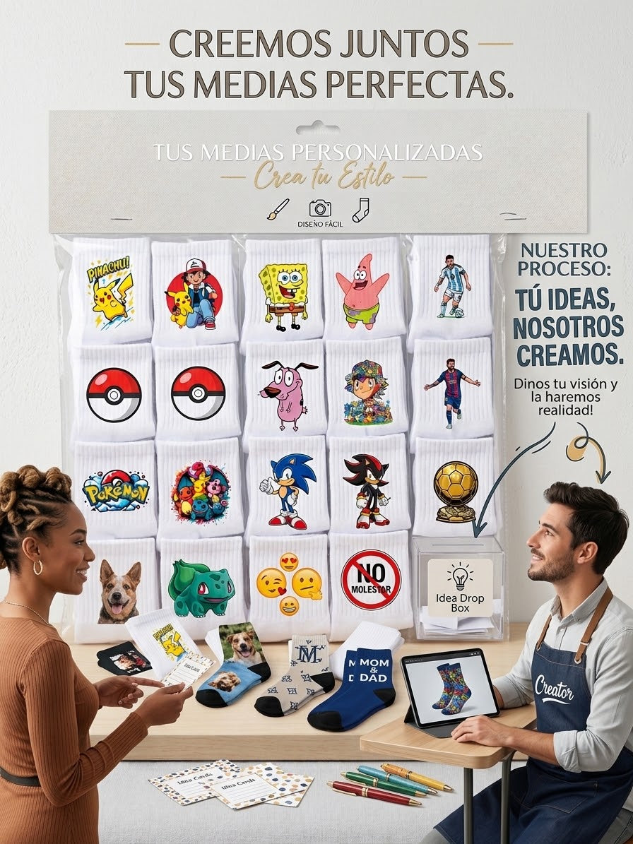 Medias Personalizadas con Foto — El Regalo más Original de Chile