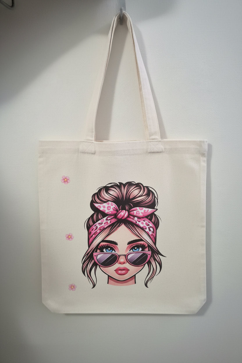 Tote Bag Personalizada con Logo o Diseño — Impresión DTF Full Color